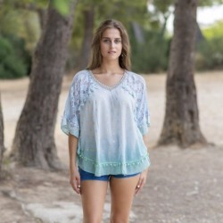 Isla Bonita By Sigris - Vestido Playero Mujer | Con tela transpirable ideal para la playa y el atardecer - 100%