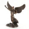 ORIGEN Home Decor - Figura Diosa Isis Egipcia  Figuras | Bronce Dorado - 26x10x28 cm