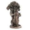 ORIGEN Home Decor - Figura Diosa Griega Hecate  Figuras | Bronce Dorado - 18x8x11 cm