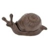 ORIGEN Home Decor Figura Caracol Animales | Figura de Animal Marrón - 7x15x7cm