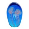 ORIGEN Home Decor - Pisapapel medusa  Regalo | Pisapapeles Azul - 11x7x7 cm