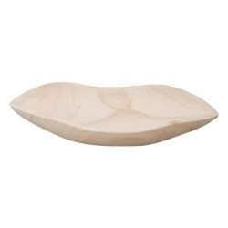 ORIGEN Home Decor Cuenco bandeja Bandejas | Cuenco Bol Beige - 8x46x20cm