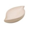 ORIGEN Home Decor Cuenco forma de hoja Bandejas | Cuenco Bol Beige - 7x36x18cm