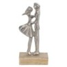 ORIGEN Home Decor - Figura pareja   Figuras | Varios Plateado - 21x6x10 cm