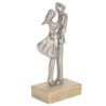 ORIGEN Home Decor - Figura pareja   Figuras | Varios Plateado - 21x6x10 cm