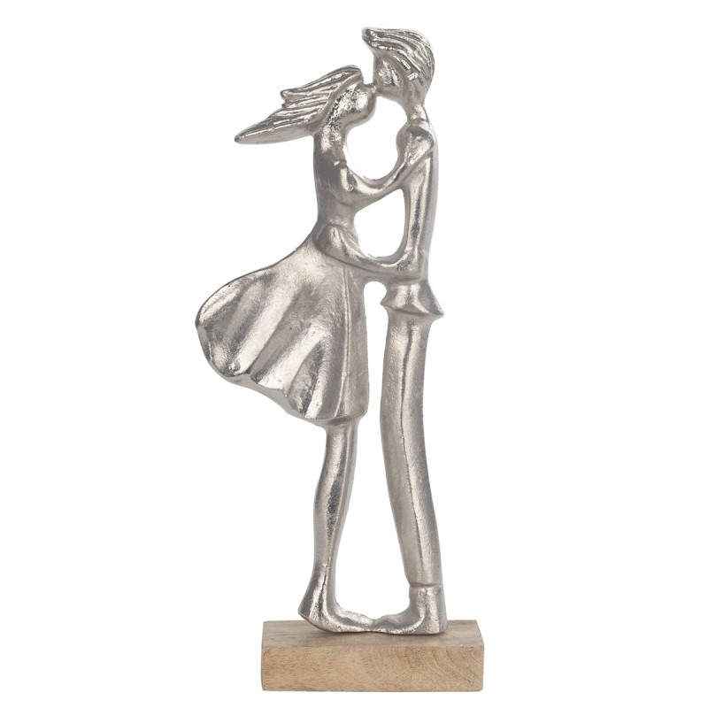 ORIGEN Home Decor - Figura pareja   Figuras | Varios Plateado - 37x6x15 cm