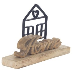 ORIGEN Home Decor - Adorno mesa home-casa  Figuras | Varios Negro - 17x6x25 cm