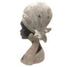 ORIGEN Home Decor - Figura Cabeza africana  Figuras | Africanas Y Elefantes Marrón - 33x9x18 cm