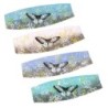 ORIGEN Home Decor - Plato mariposa Pack 4 Unidades Decoracion | Bandejas Multicolor - 4x15x44 cm