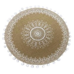 ORIGEN Home Decor - Salvamantel  Cocina | Salvamanteles Marrón - 0x38x38 cm