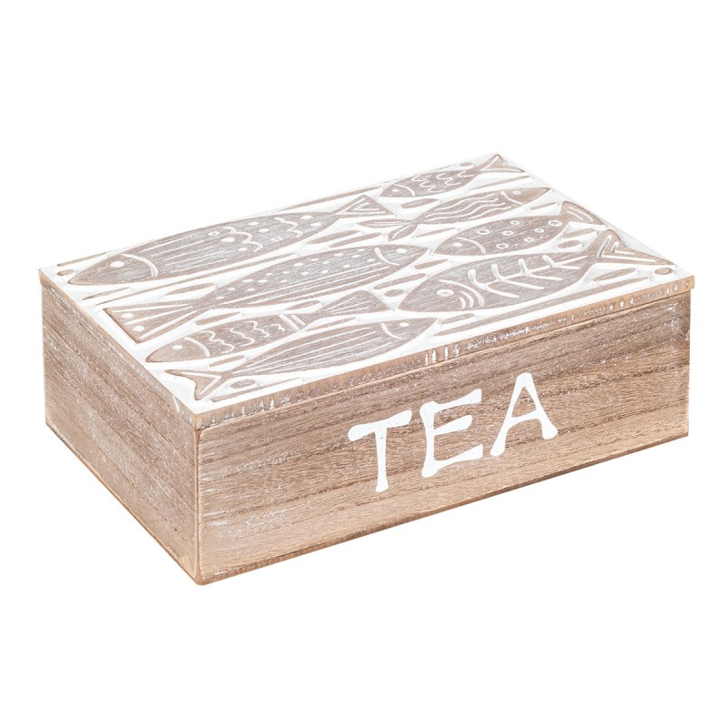 ORIGEN Home Decor - Organizador Té Tea  Cocina | Te Gris - 8x16x24 cm