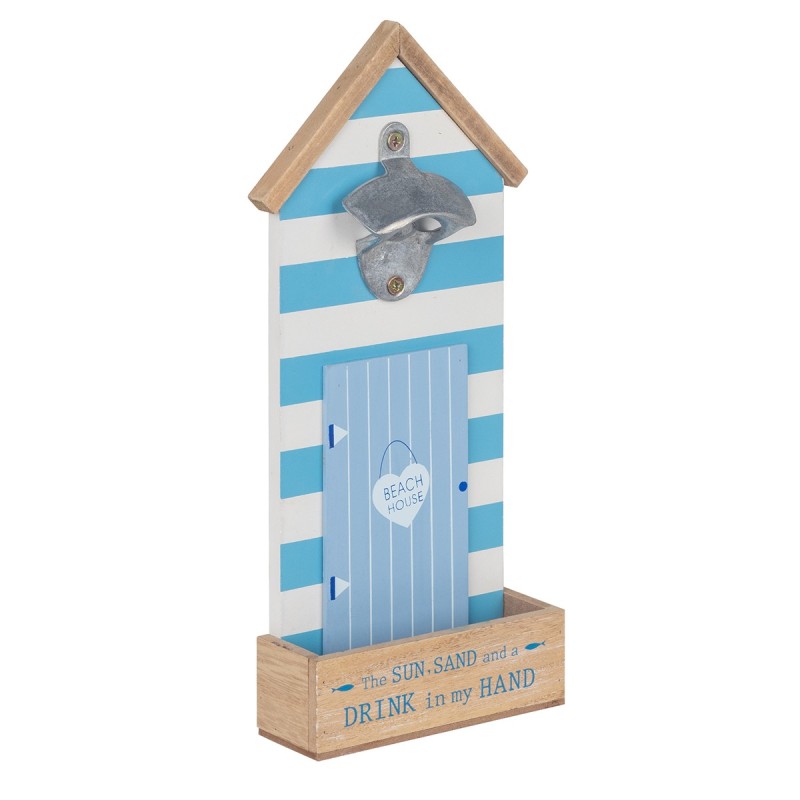 ORIGEN Home Decor - Abridor botellas beach house  Cocina | Abrebotellas Azul - 30x5x14 cm