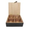 ORIGEN Home Decor - Organizador Té Tea  Cocina | Te Marrón - 7x20x20 cm