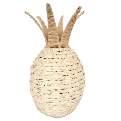 ORIGEN Home Decor - Adorno Piña  Figuras | Varios Marrón - 47x26x26 cm