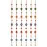 ORIGEN Home Decor - Colgante bolas Pack 6 Unidades Decoracion | Colgantes Multicolor - 90x4x4 cm