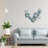 ORIGEN Home Decor - Adorno pared peces  Adorno Pared | Jardin Azul - 75x6x90 cm