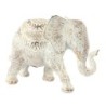 ORIGEN Home Decor - Figura Elefante  Figuras | Africanas Y Elefantes Blanco - 15x9x20 cm