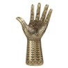 ORIGEN Home Decor - Adorno sobremesa mano  Figuras | Varios Dorado - 21x6x11 cm