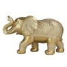 ORIGEN Home Decor - Figura Elefante  Figuras | Africanas Y Elefantes Dorado - 17x12x28 cm