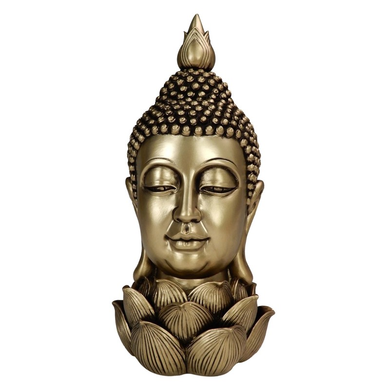 ORIGEN Home Decor - Figura Buda  Figuras | Budas Dorado - 27x13x13 cm