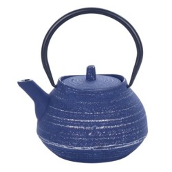 ORIGEN Home Decor - Tetera  Cocina | Te Azul - 11x14x16 cm