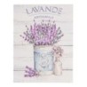 ORIGEN Home Decor - Adorno Pared Lavanda  Adorno Pared | Placas Metal Lila - 33x0x25 cm