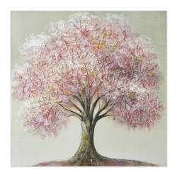 ORIGEN Home Decor - Cuadro árbol  Adorno Pared | Cuadros Gris - 60x3x60 cm