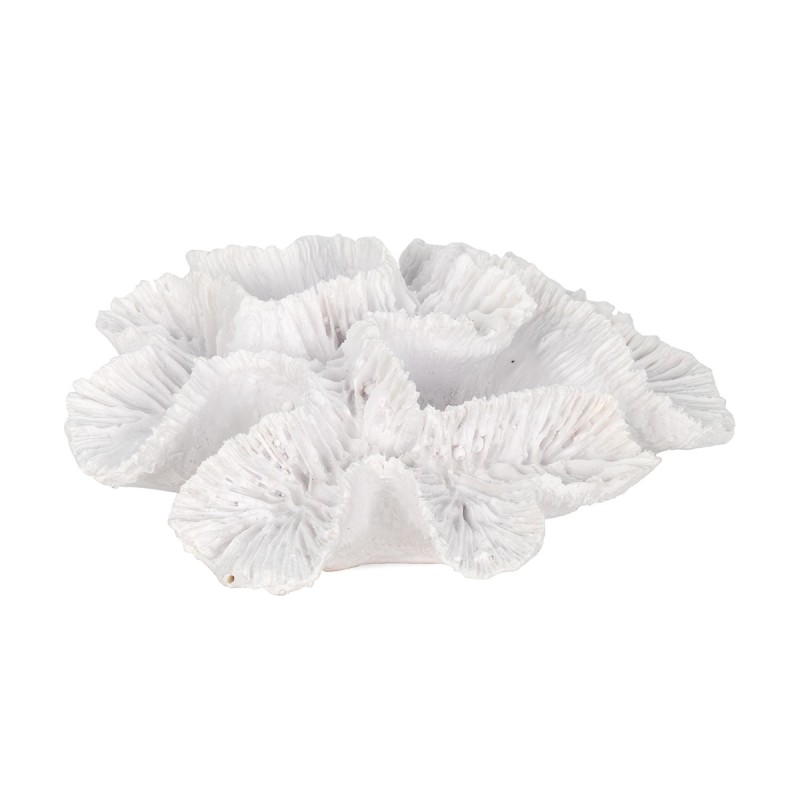 ORIGEN Home Decor Figura Coral Marinero | Figura Marinera Blanco - 5x15x13cm