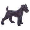 ORIGEN Home Decor Figura Perrro Animales | Figura de Perro Negro - 16x20x7cm