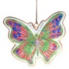 ORIGEN Home Decor Colgante mariposa 4 U Colgantes | Colgante Multicolor - 11x13x1cm