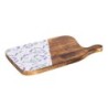 ORIGEN Home Decor Tabla de cortar lavanda Cajas Y Bandejas | Tabla Marrón Rectangular - 3x35x19cm