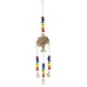 ORIGEN Home Decor Adorno Movil arbol de vida Colgantes Metal | Colgante de metal Multicolor - 30x5x2cm