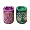 ORIGEN Home Decor Recipiente Ambientador 2 Uni Complementos Natura | Incienso Multicolor - 8x6x6cm