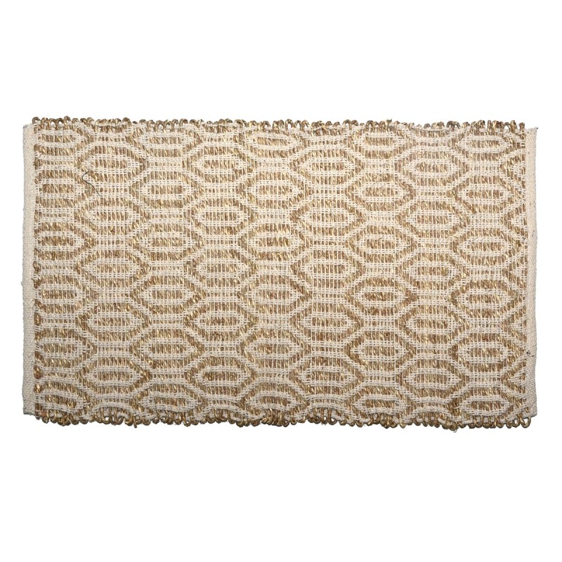 ORIGEN Home Decor Alfombra Alfombras | Alfombra de Entrada Marrón Rectangular - 1x80x50cm