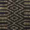 ORIGEN Home Decor Alfombra Alfombras | Alfombra de Entrada Negro Rectangular - 1x80x50cm