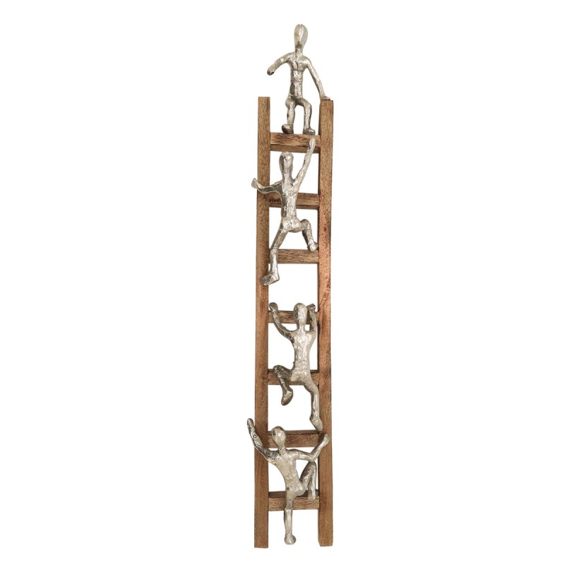 ORIGEN Home Decor Figuras subiendo escalera Varios | Figura de Persona Marrón - 66x12x6cm