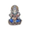 Signes Grimalt By Sigris - Figuras Decorativas | Figura Dios Ganesha Resina - 17 x 11 x 12  cm | Color: Azul