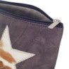 ORIGEN Home Decor Bolso neceser estrella Bolsos Y Sombreros | Monedero Negro - 12x18x5cm