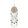 ORIGEN Home Decor Adorno Movil Buda Colgantes Metal | Colgante de metal Dorado - 35x8x1cm