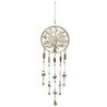 ORIGEN Home Decor Adorno Movil arbol de vida Colgantes Metal | Colgante de metal Dorado - 35x8x1cm