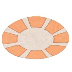 ORIGEN Home Decor Plato decoracion pared Cuadros | Cuadro Naranja Redondo - 30x30x1cm