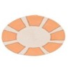 ORIGEN Home Decor Plato decoracion pared Cuadros | Cuadro Naranja Redondo - 30x30x1cm