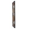 ORIGEN Home Decor Adorno pared madera Placas De Madera | Placa de Madera Multicolor Rectangular - 71x26x2cm