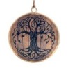 ORIGEN Home Decor Colgante arbol vida 4 U Colgantes | Colgante Multicolor - 8x8x1cm