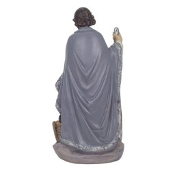 Signes Grimalt By SIGRIS - Figura Nacimiento Jesús Azul de Resina | Nacimiento Figuras De Resina Para Jardin Figura Resina Decor