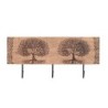 ORIGEN Home Decor Percha pomos arbol de vida Percheros | Perchero Marrón - 16x38x5cm