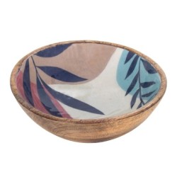 ORIGEN Home Decor Bowl Cajas Y Bandejas | Cuenco Bol Marrón - 7x20x20cm