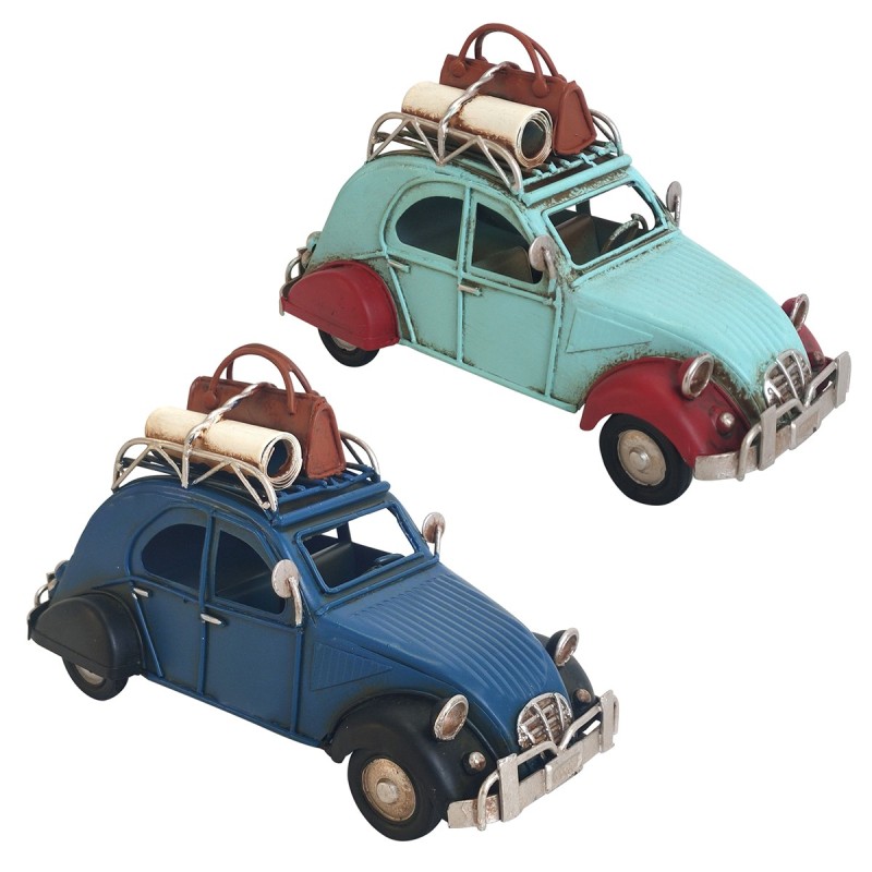 ORIGEN Home Decor Figura Coche 2 U Vehiculos | Modelismo Vehículos Terrestres Multicolor - 10x16x8cm