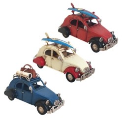 ORIGEN Home Decor Figura Coche 2 U Vehiculos | Modelismo Vehículos Terrestres Multicolor - 9x16x8cm