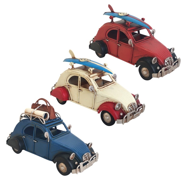 ORIGEN Home Decor Figura Coche 2 U Vehiculos | Modelismo Vehículos Terrestres Multicolor - 9x16x8cm